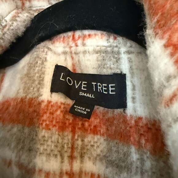 Plaid Button Down Shacket - Picture 3 of 5